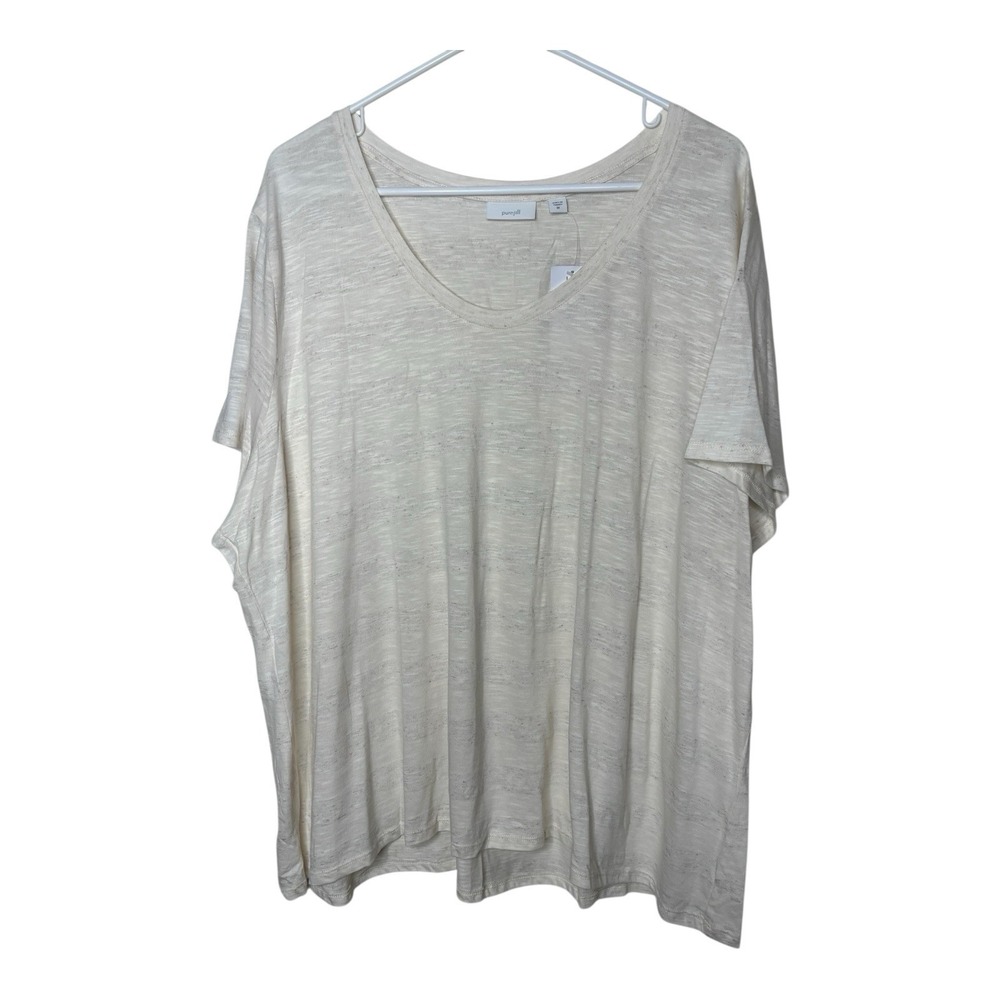 Pure Jill Shirt Womens‎ 3X Short Sleeve Lightweight Original Lightweight